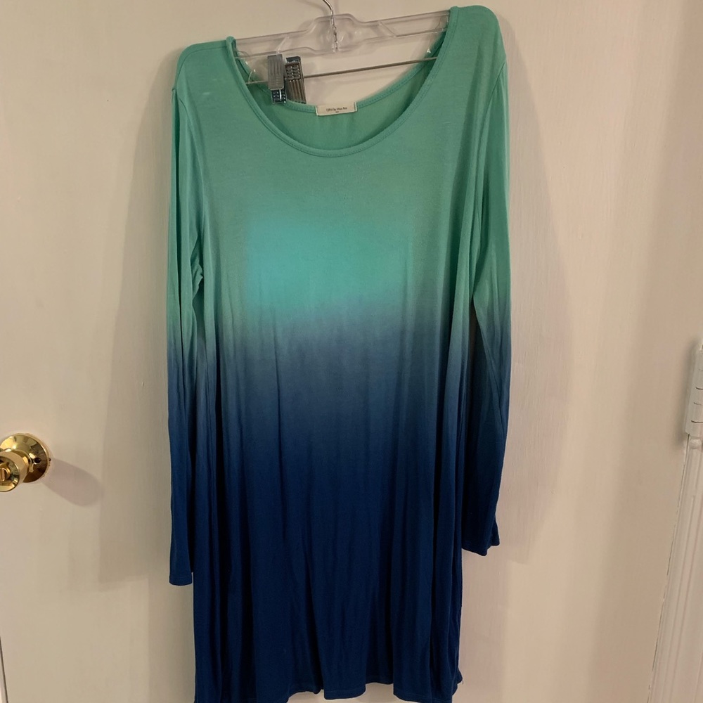 Ombré dress